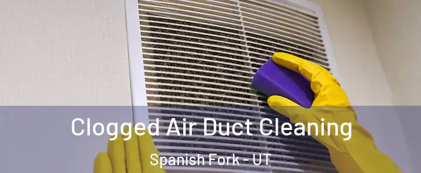  Clogged Air Duct Cleaning Spanish Fork - UT