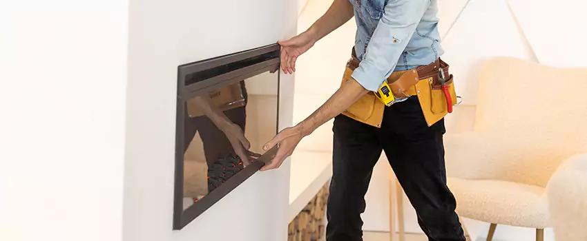 Metal Fireplace Installation in Spanish Fork, Utah