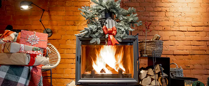 Travis Industries Linear Gas Fireplace Installation in Spanish Fork, Utah