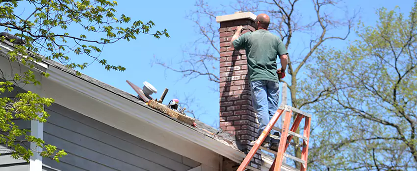 Vinyl and PVC Chimney Flashing Installation in Spanish Fork, UT