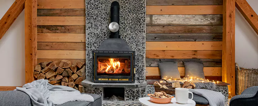 Thelin Hearth Products Direct Vent Gas Stove Fireplace Inspection in Spanish Fork, Utah